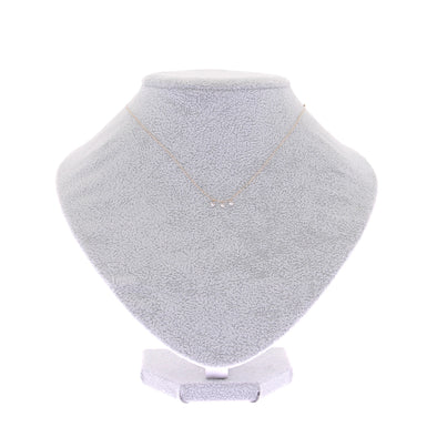 Collier en or massif et diamants