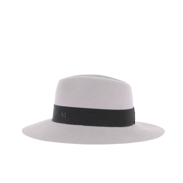 Chapeau en laine gris