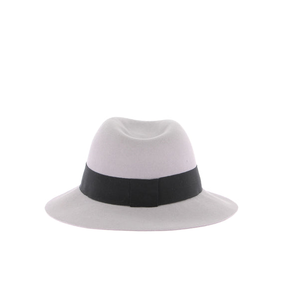 Chapeau en laine gris