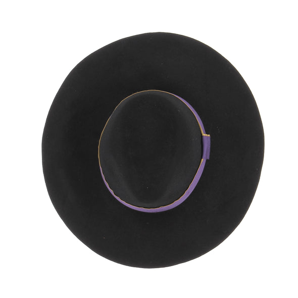 Chapeau en laine noir