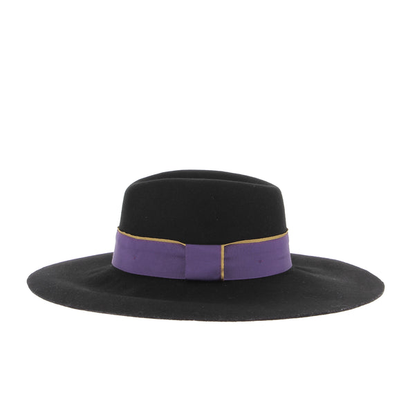 Chapeau en laine noir