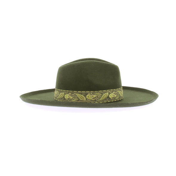 Chapeau kaki en laine