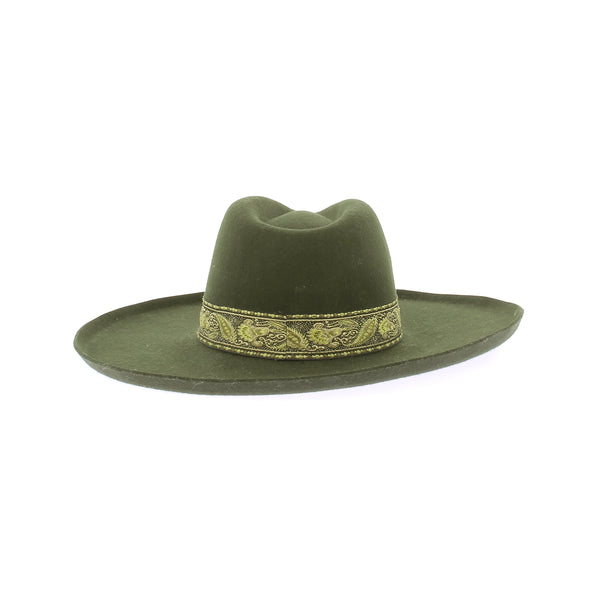 Chapeau kaki en laine