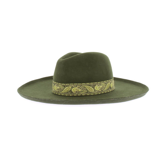 Chapeau kaki en laine