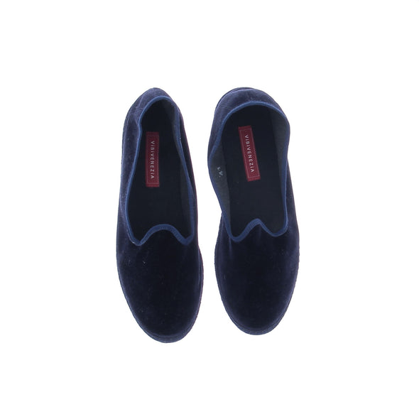 Chaussons de ville en velours