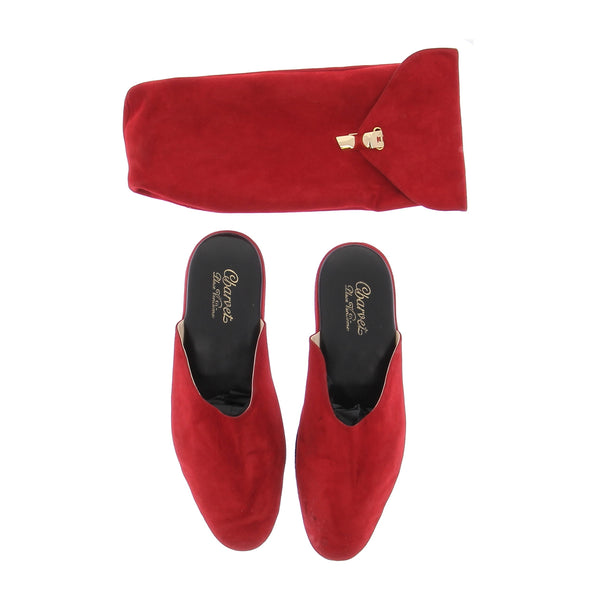 Chaussons rouges
