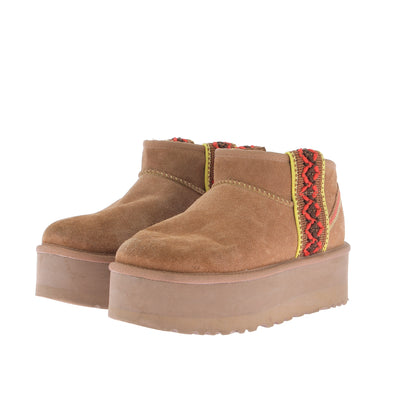 Bottes camel "Ultra Mini"