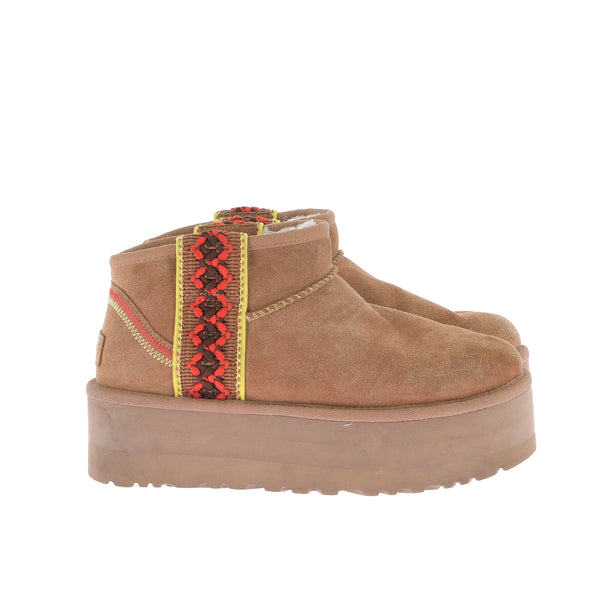 Bottes camel "Ultra Mini"