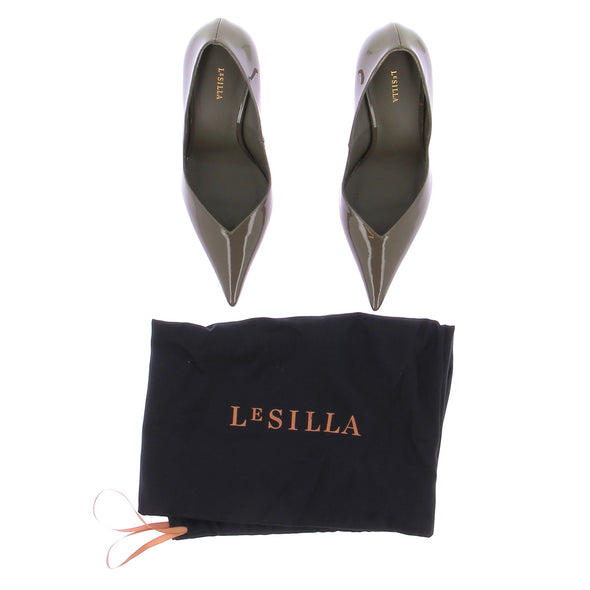 Escarpins kaki "Vivienne"