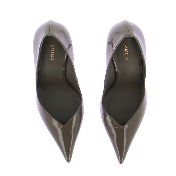 Escarpins kaki "Vivienne"