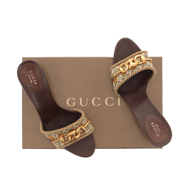 Mules à talons