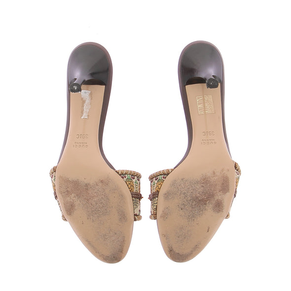 Mules à talons