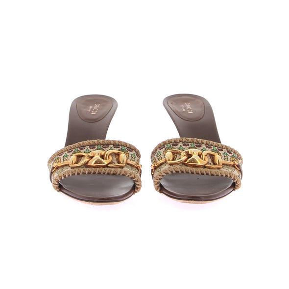 Mules à talons