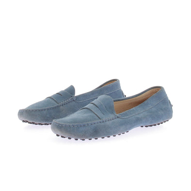 Mocassins bleus "Gommino"