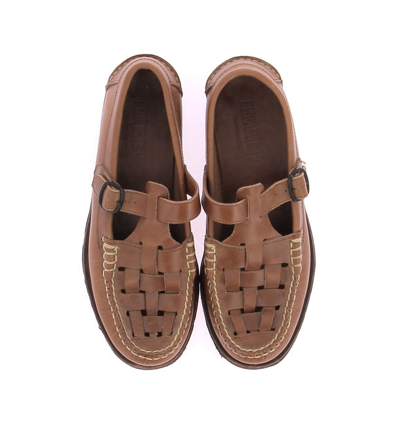 Mocassins en cuir marron "Maqueda"