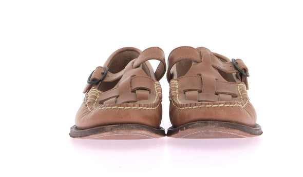 Mocassins en cuir marron "Maqueda"