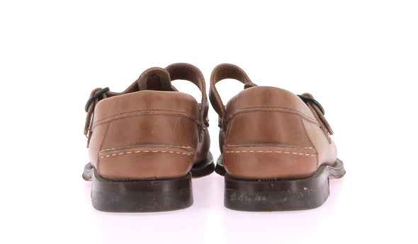 Mocassins en cuir marron "Maqueda"