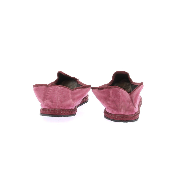 Ballerines en velours