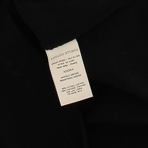 Chemise noire "Adora"