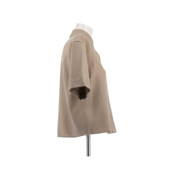 Chemise marron "Idana"
