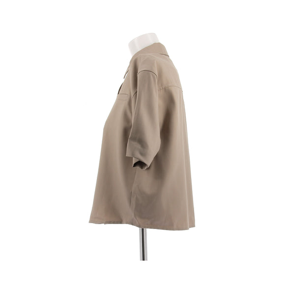 Chemise marron "Idana"