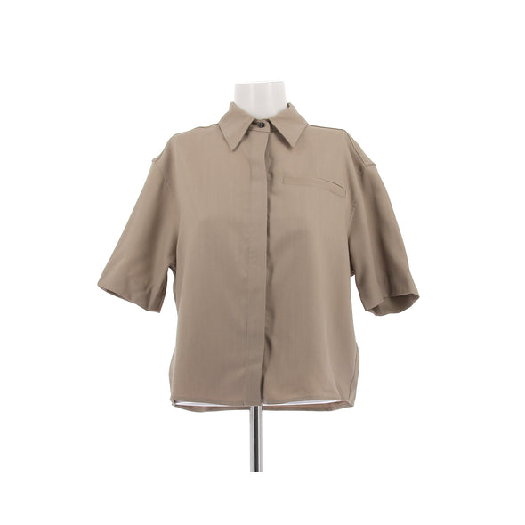 Chemise marron "Idana"