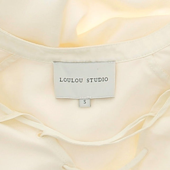 Chemise en soie blanche "ZAMILA"