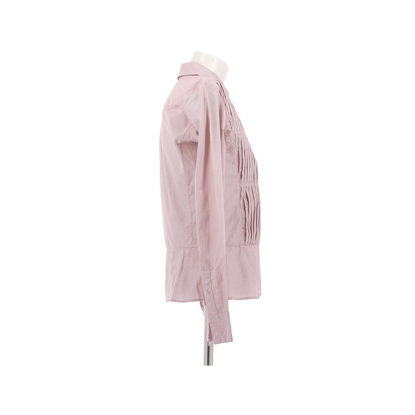 Chemise à petits carreaux rouges