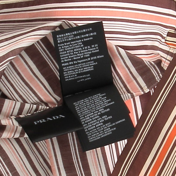 Chemise à rayures