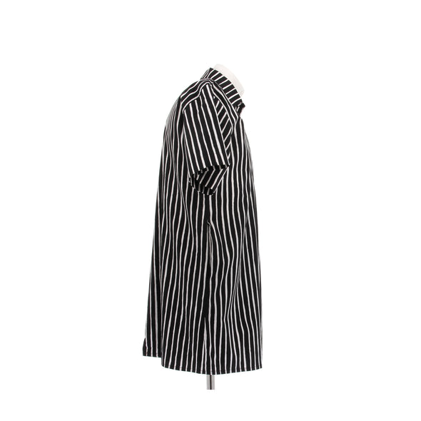 Robe chemise rayée
