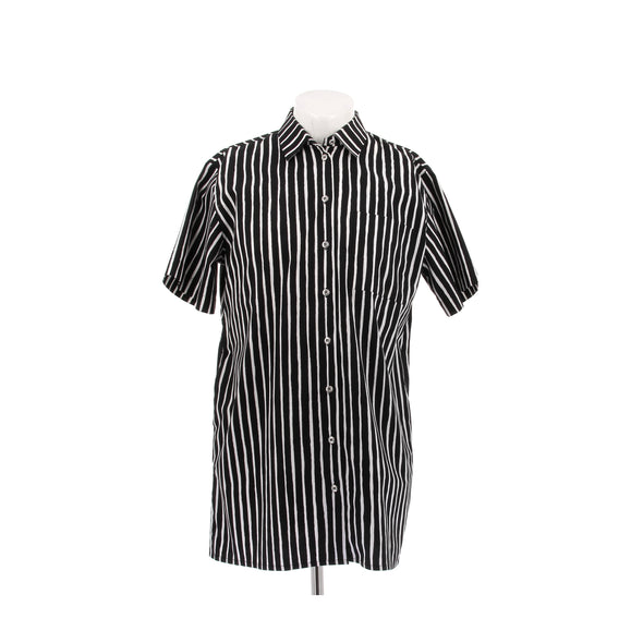Robe chemise rayée
