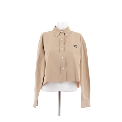 Chemise beige
