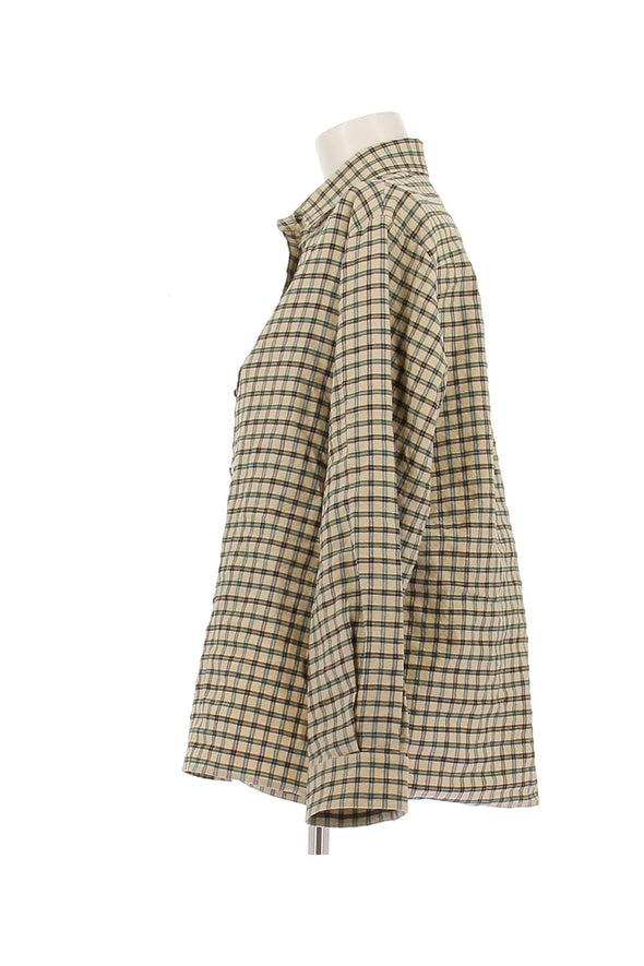 Chemise à carreaux