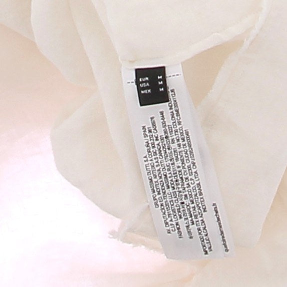 Chemise en lin blanche