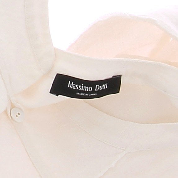 Chemise en lin blanche