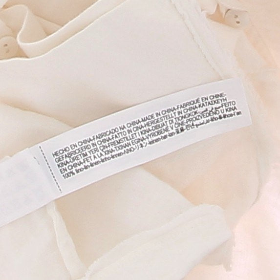 Chemise en lin blanche