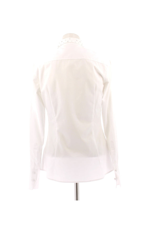 Chemise blanche avec strass