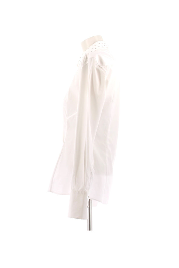 Chemise blanche avec strass