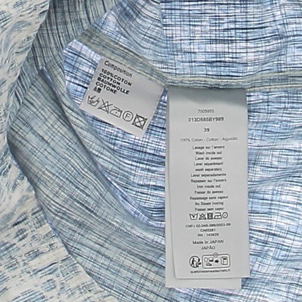 Chemise en denim à monogramme