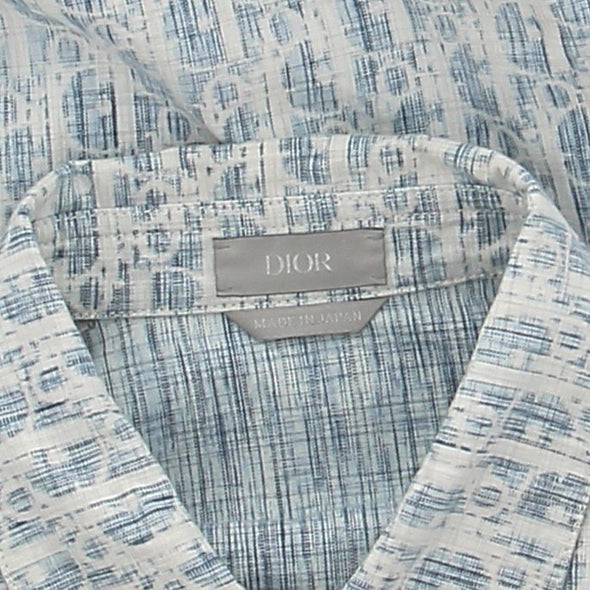Chemise en denim à monogramme