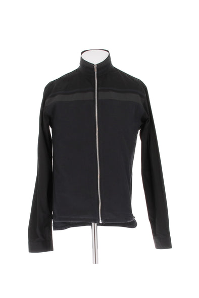 Chemise noire à zip