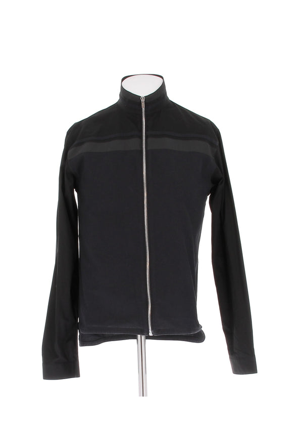 Chemise noire à zip