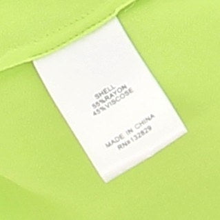 Chemise verte fluo