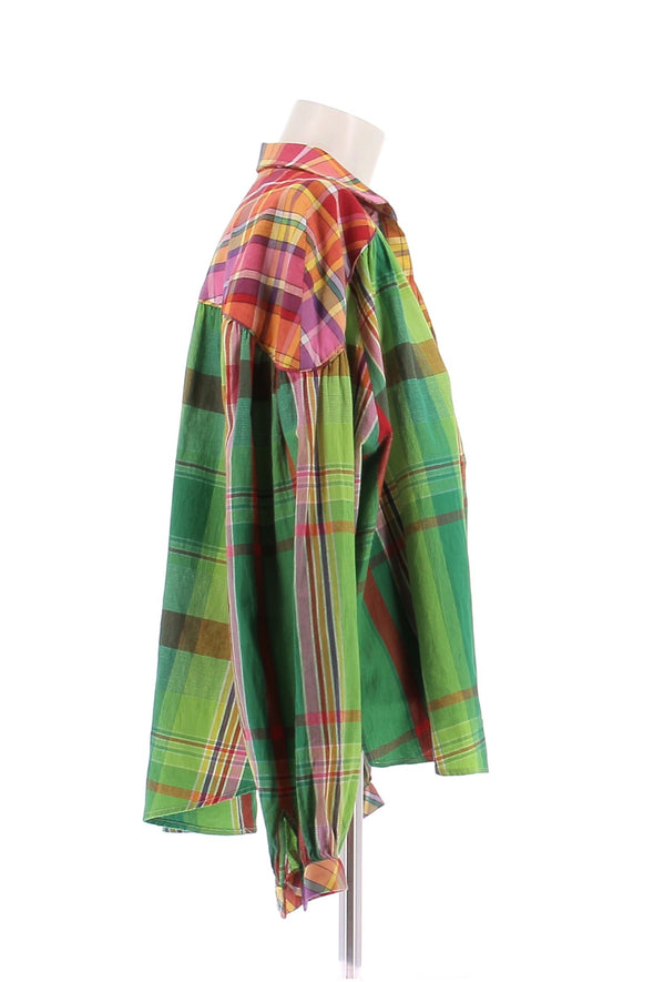 Chemise à carreaux