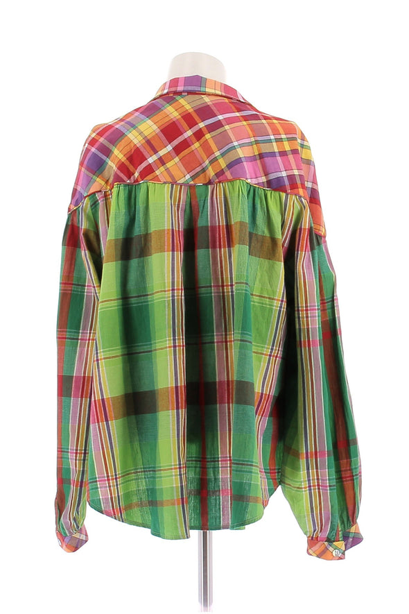 Chemise à carreaux