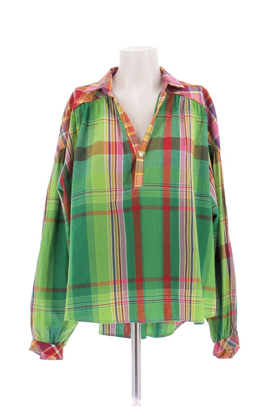 Chemise à carreaux