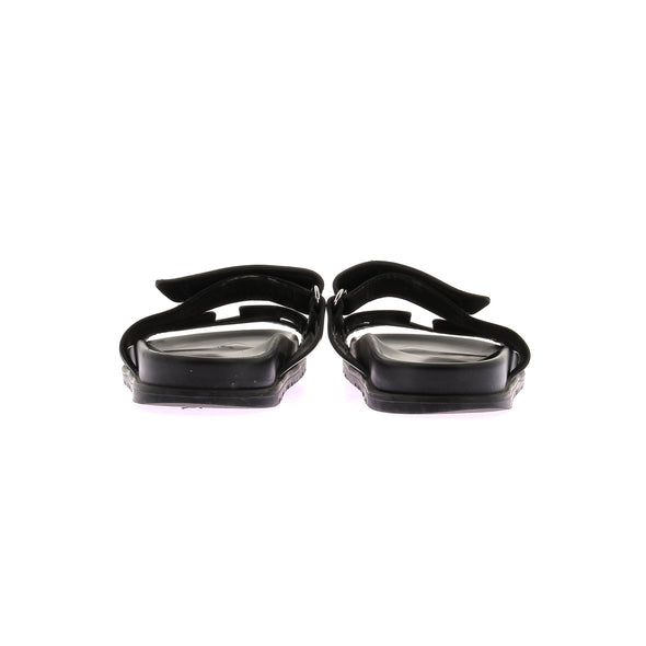 Sandales noires "Chypre"
