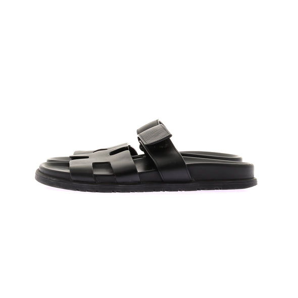 Sandales noires "Chypre"