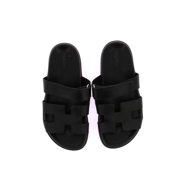 Sandales noires "Chypre"