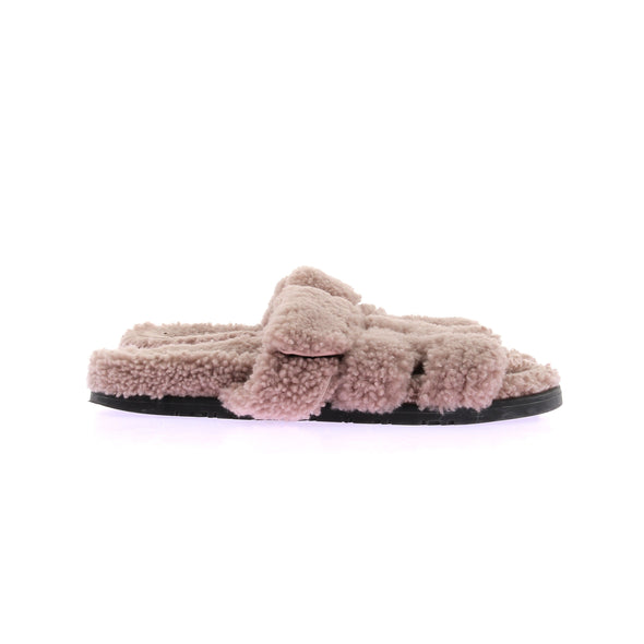 Sandales "Chypre" en fourrure